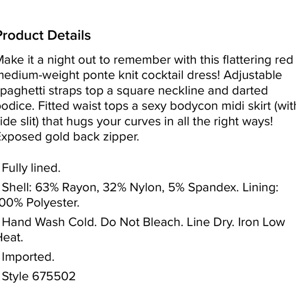 Lulus Paulina Red Bodycon Midi Dress - Size M - Picture 5 of 6